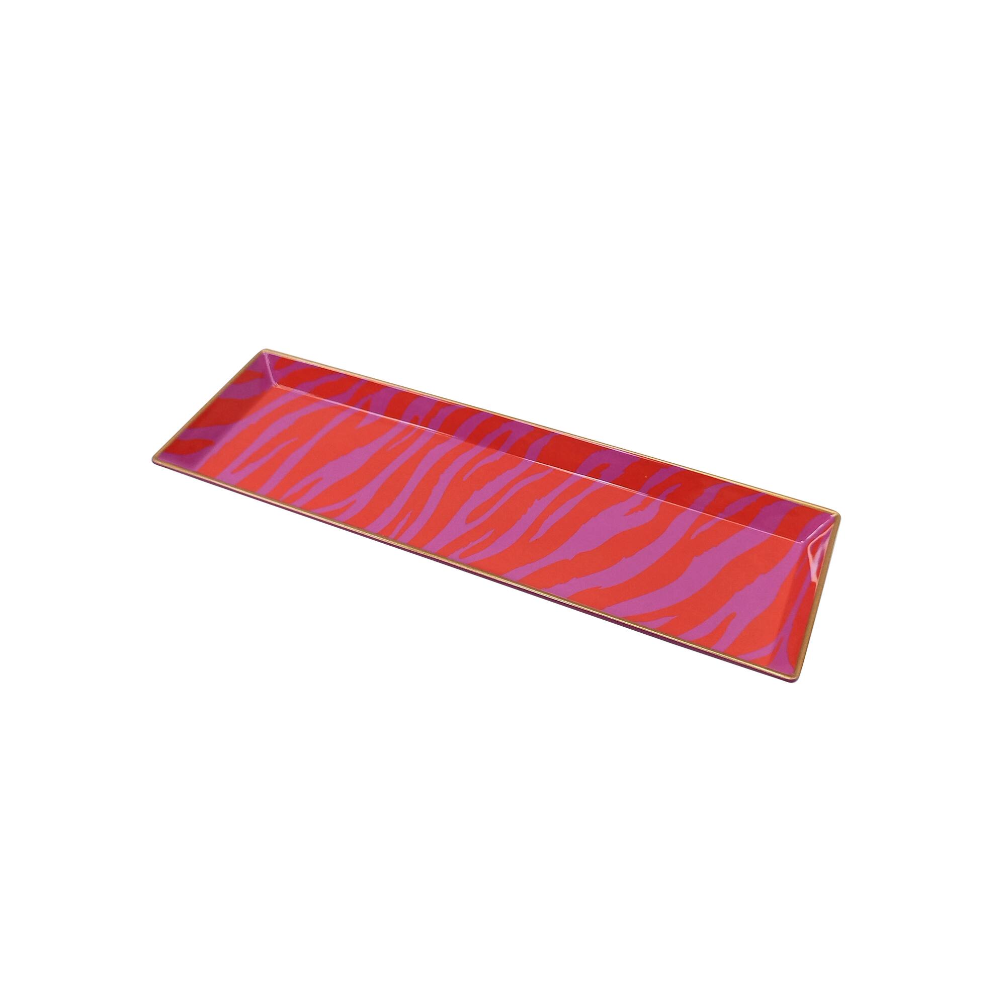 Pink Jungle 16" Tiger Print Melamine Tray by Celebrate It™
